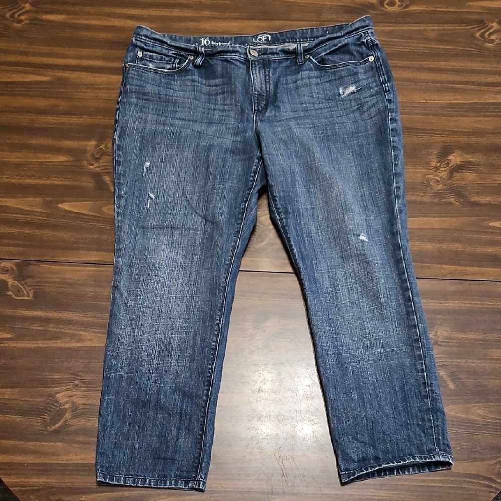 LOFT Women's Blue Jeans